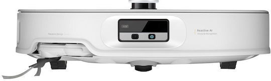 Roborock Qrevo EdgeT Прахосмукачка Робот с Картографиране Лазер и Всмукателна Мощност 18500Pa Бяла