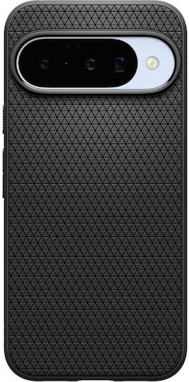 Spigen Liquid Air Mag Umschlag Rückseite Silikon Schwarz (Google Pixel 10 / 10 Pro)