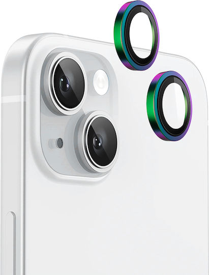 Blueo Camera Protection Metal Frame Black for the iPhone 15, iPhone 15 Plus