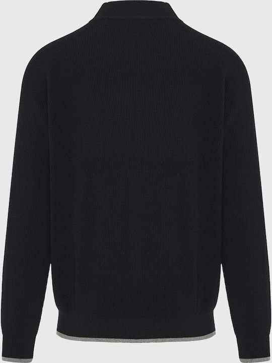 Long Sleeve Blouse Black