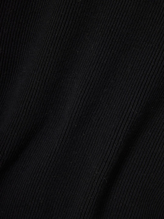 Long Sleeve Blouse Black