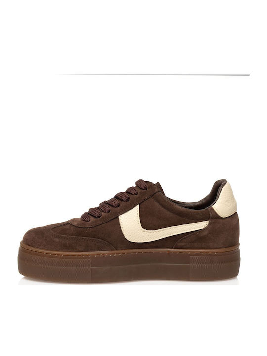 Γυναικεία Sneakers Καφέ