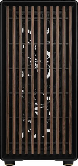 Fractal Design North XL RC Gaming Midi Tower Computer Case with Side Window Charcoal Black TG Dark