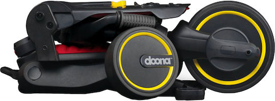 Doona Tricicletă pentru copii Liki Trike S1 Pliabil, Transformabil cu Mâner Parental & Cort pentru 10+ luni Flame Red