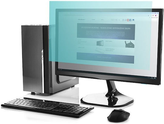 Qoltec Blue Light Filter Qoltec 24" 16:9 Eye Protection Anti-Glare Matte Screen 13269791 5901878510767