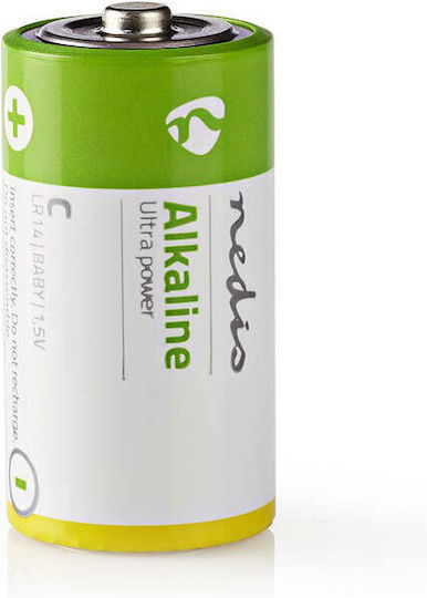 Nedis Alkaline Batterien C 1.5V 2Stück