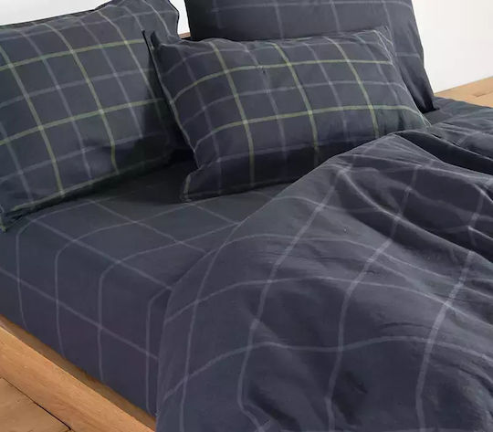 Nef-Nef Homeware Naiberg Σετ King Size 4τμχ 180x200+32εκ. με Λάστιχο Denim Nef-Nef Homeware Naiberg Σετ King Size 4τμχ 180x200+32εκ. με Λάστιχο Denim