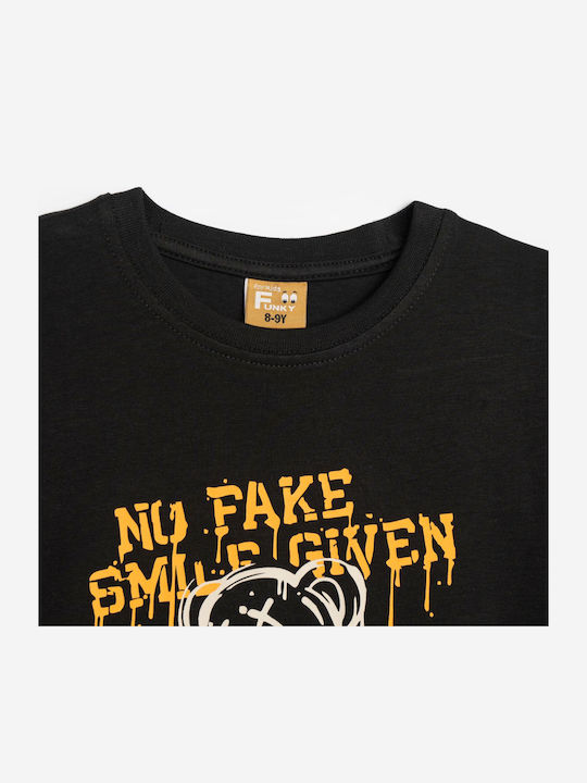 Παιδικό T-shirt Μαύρο