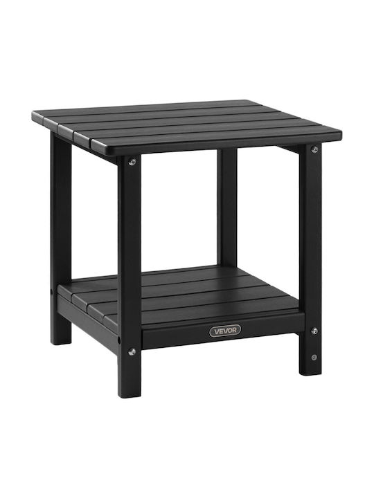 Tisch Stabil Black 45x45cm