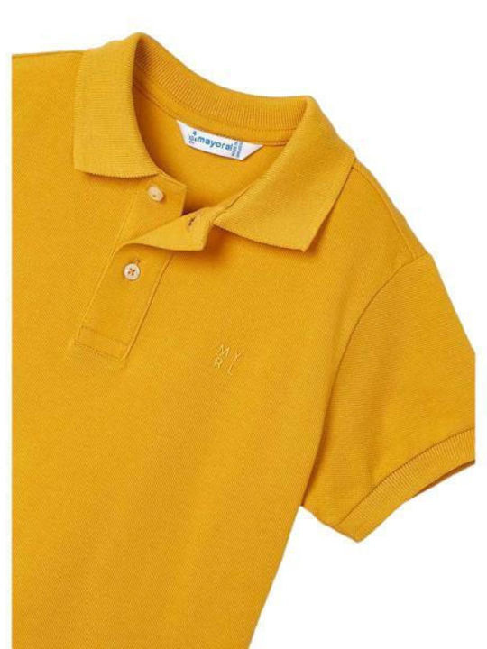 Παιδικό Polo Μακρυμάνικο Ωχρα