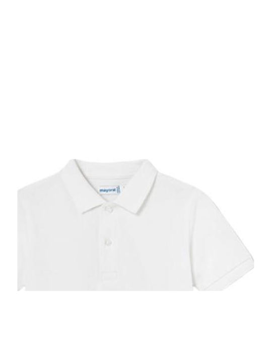 Kids' Polo Short Sleeve White