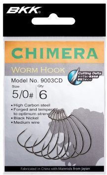 Куки за риболов Bkk Chimera Cd Hooks #1/0