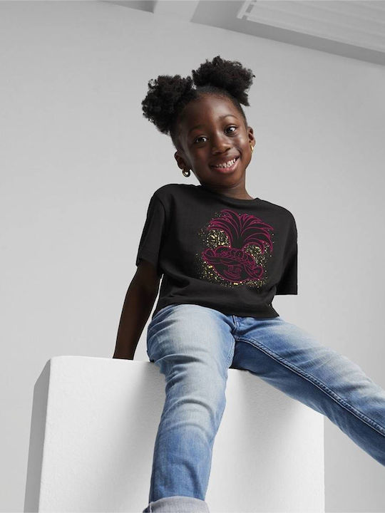 Kids' T-shirt Black Graphic