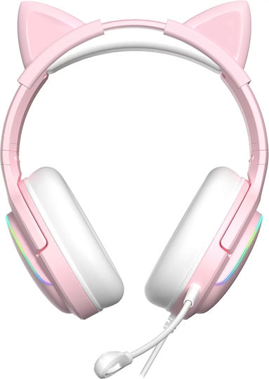 Subsonic Spectra Over Ear Gaming Headset με σύνδεση 3.5mm / USB Ροζ for Nintendo Switch / PC / PS5 / XBOX