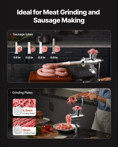 Vevor Mincer Plate Meat Grinder