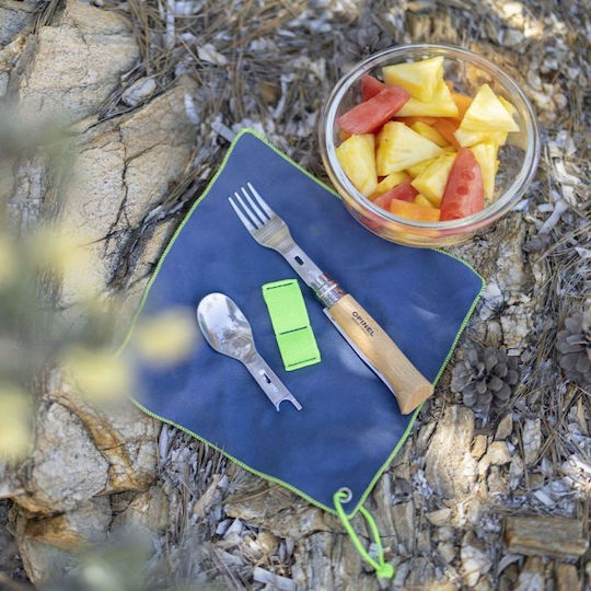 Κουταλομαχαιροπιρουνο Opinel Picnic+ Set