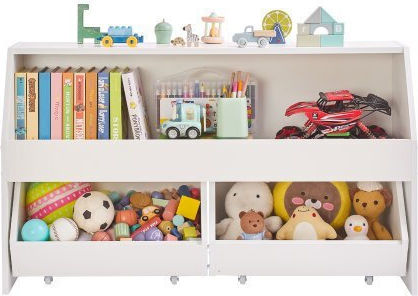 Kids Wooden Cabinet White