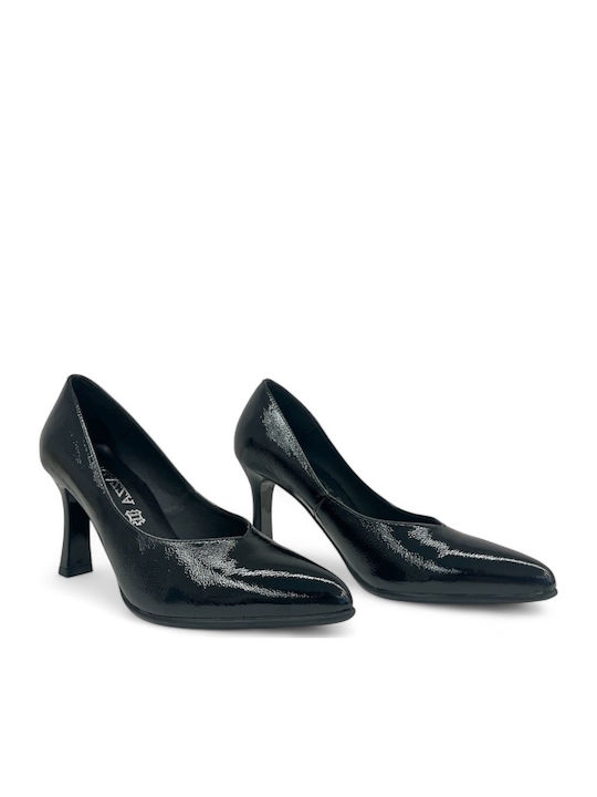 Patent Leather Black High Heels