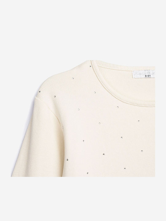 Kids' Shirt Long Sleeve Ecru