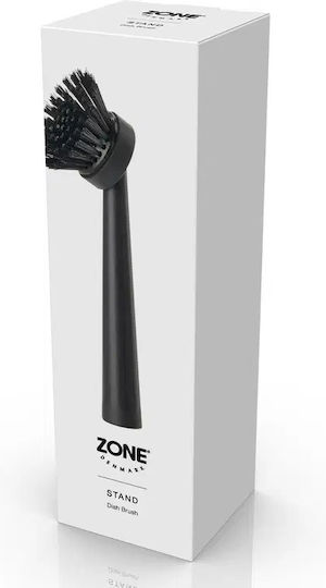 Zone Denmark Household Cleaning Brush for Plates 22 cm Stand Black