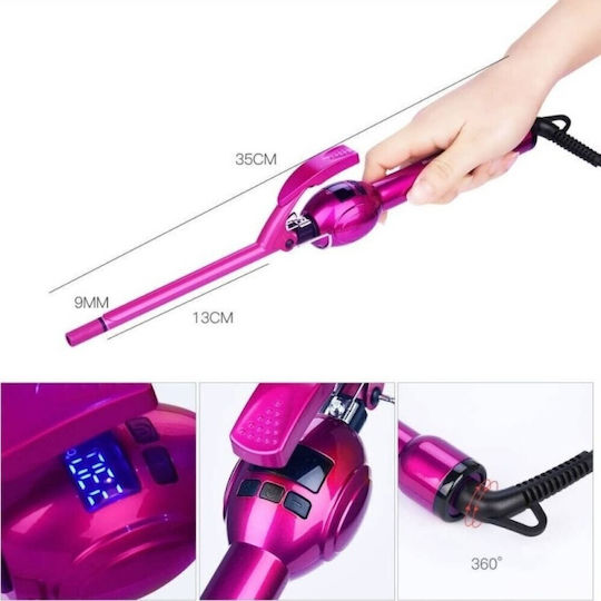 Kemei Hair Curling Iron 9mm 30W KM-1023