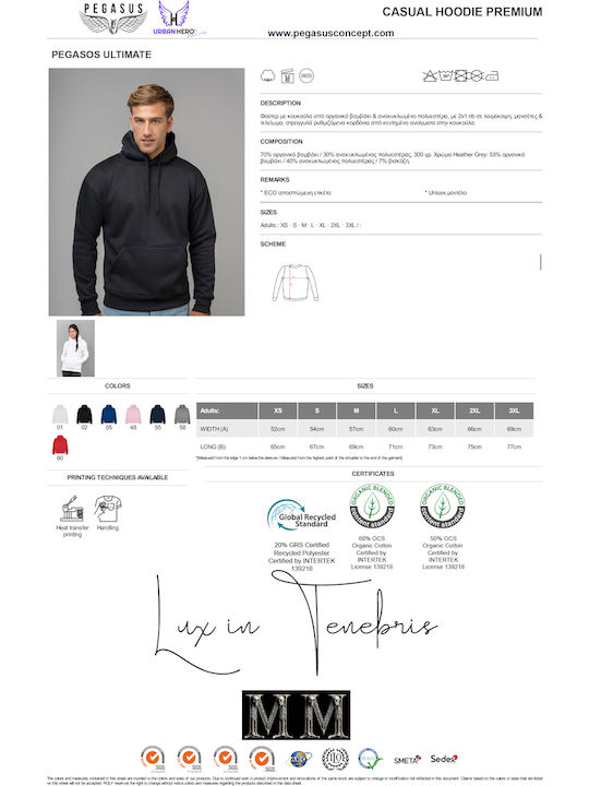 Juice Wrld Pegasus Kinder-Sweatshirts & Hoodies Schwarz Kapuze Mit Taschen