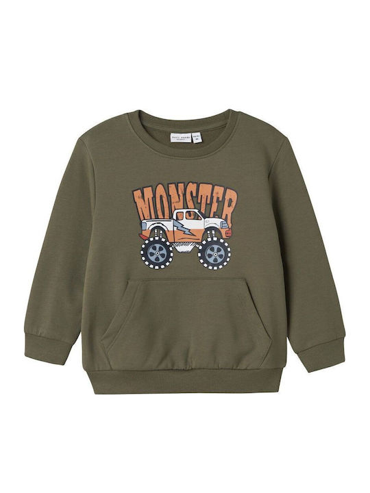 Kids Sweatshirt Khaki Blouse