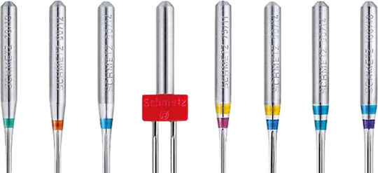 Set 9 Schmetz Combi Basic Twin Needles 4 X Universal 2 X Jeans 2 X Stretch 1 X Twin Needle