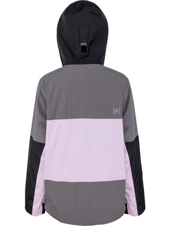 L1 I-007654-1613 Ανδρικό Μπουφάν για Σκι & Snowboard Πολύχρωμο