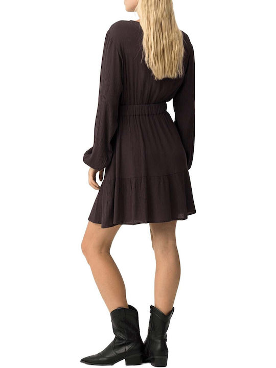 Mini Evening Dress Brown