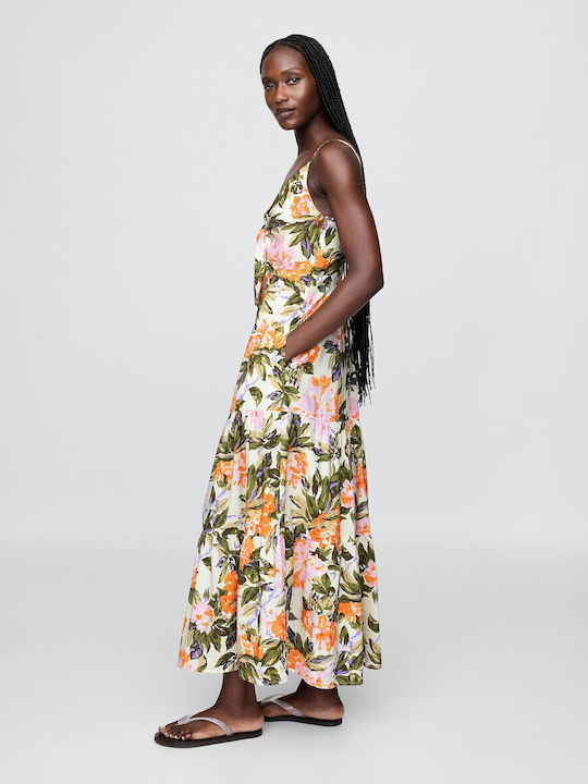 Summer Midi Dress Orange