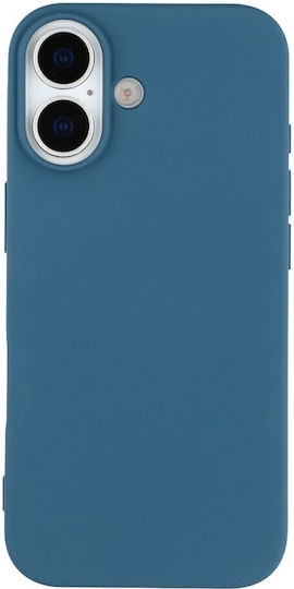 X-Level Umschlag Rückseite Silikon Blau (iPhone 17)