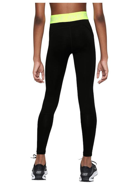 Kids Legging Sports Long Dri-Fit Black Pro