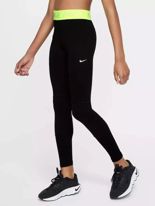 Kids Legging Sports Long Dri-Fit Black Pro