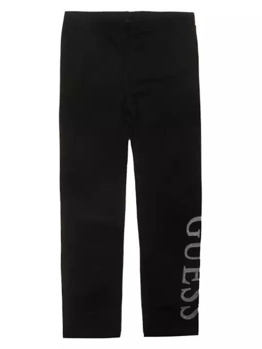 Kinder Leggings Lang Schwarz