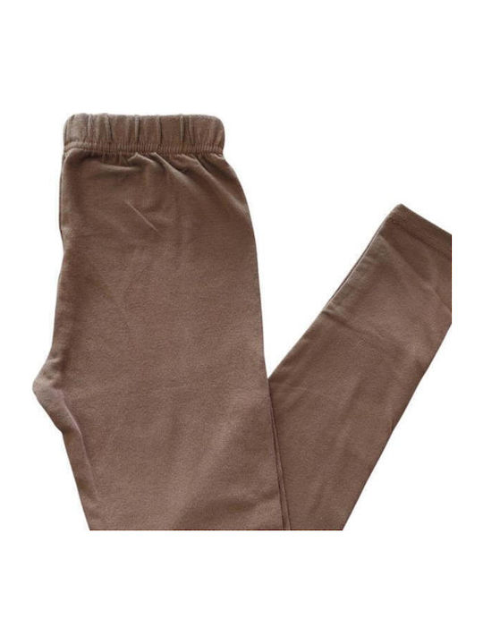 Kids Legging Long Coffee