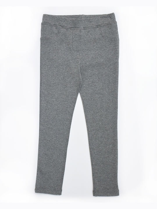 Kinder Leggings Lang Gray