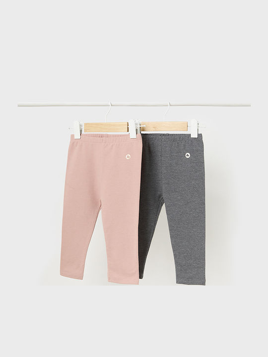 Set Kinder Leggings Lang Pink