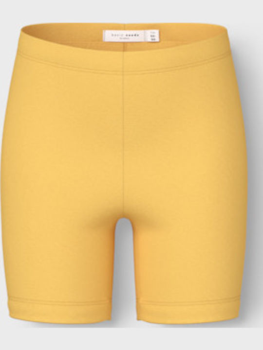Kids Legging Cycling Short yellow