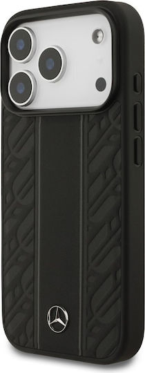 Mercedes-Benz Umschlag Rückseite Metallisch Schwarz (iPhone 17 Pro)