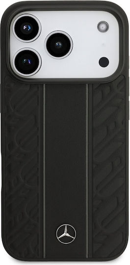 Mercedes-Benz Umschlag Rückseite Metallisch Schwarz (iPhone 17 Pro)