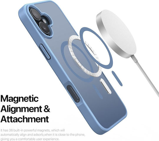 Dux Ducis Yind Series Back Cover Plastic Light Blue (iPhone 17)