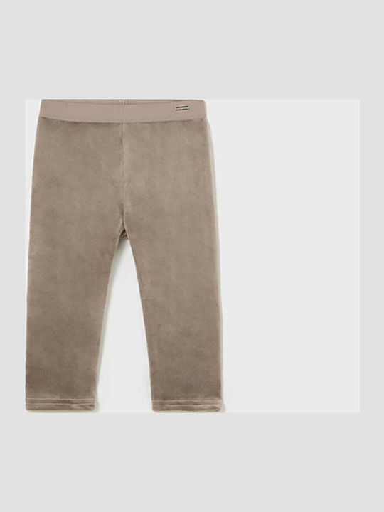 Kinder Leggings Lang Beige