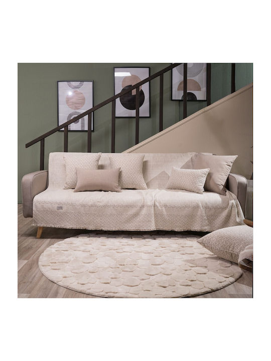Teoran Cleveland Ριχτάρι Πολυθρόνας Chenille 180x150εκ. 01 52017743
