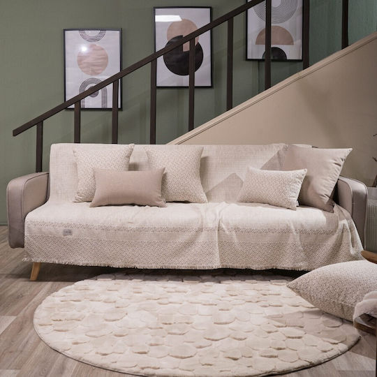 Teoran Cleveland Ριχτάρι Πολυθρόνας Chenille 180x150εκ. 01