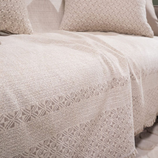 Teoran Cleveland Ριχτάρι Πολυθρόνας Chenille 180x150εκ. 01