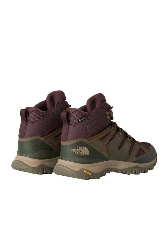The North Face Hedgehog Women's Hiking Boots Waterproof with Gore-Tex Membrane Brown