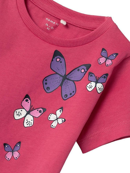Tricou pentru copii Fuchsia