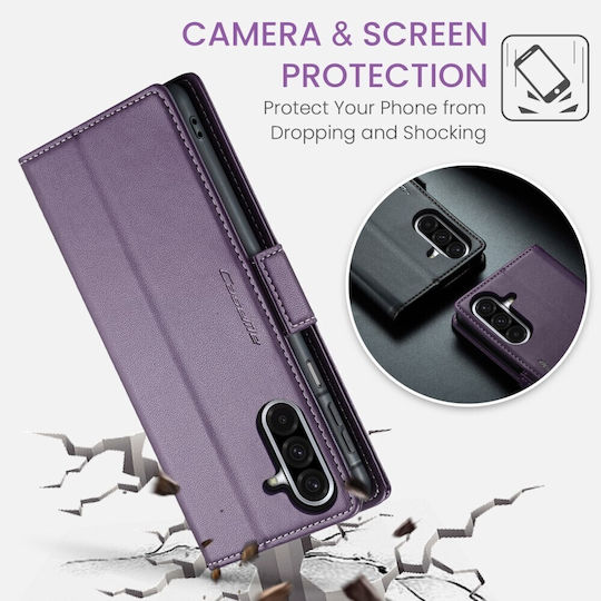 Caseme 023 Luminus Wallet Μωβ (Galaxy A17)