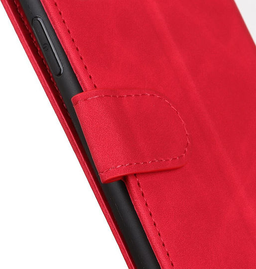Khazneh Brieftasche Leder Rot (OnePlus Nord 5)